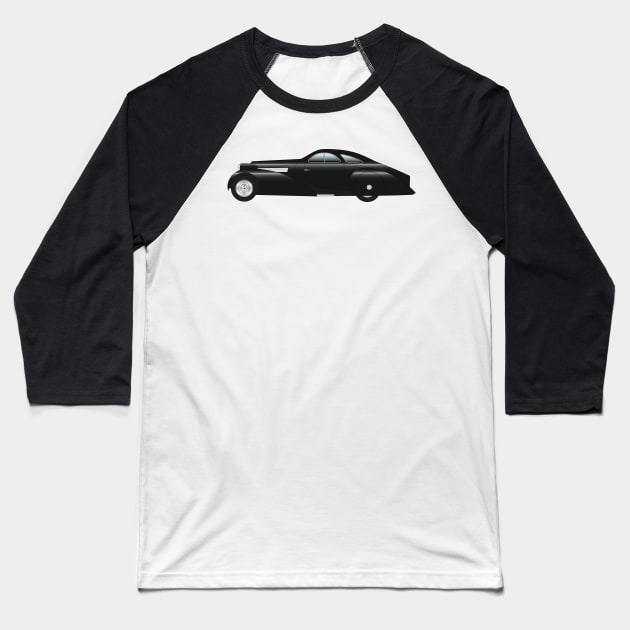 Phantom Coupe Baseball T-Shirt by kindacoolbutnotreally